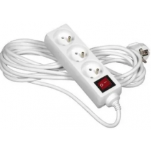 KABEL PRODLUŽOVACÍ 3 M (3 ZÁSUVKY) PRŮŘEZ 1,5MM2